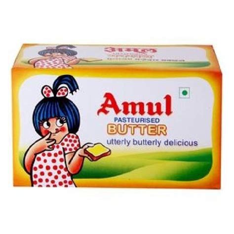 Flavor Salted Amul Pasteurized Butter Packaging Type Box Packaging