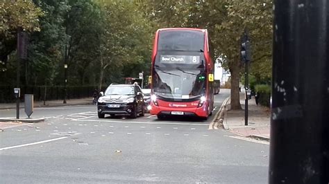 Enviro H Mmc Stagecoach London Yy Phf Route At Roman Road