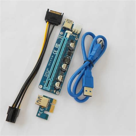 Ver C Pc Pcie Pci E Pci Express Riser Card X To X Usb Data