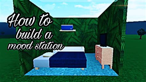 How To Build A Mood Station Bloxburg Roblox Youtube