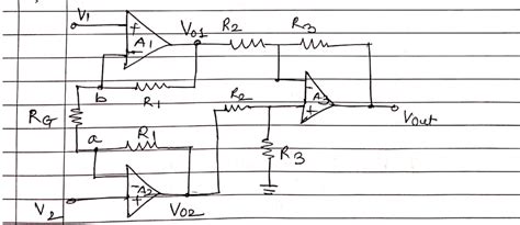 Consider The Instrumentation Amplifier Shown In Figure Below Derive