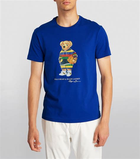 Polo Ralph Lauren Cotton Polo Bear T Shirt Harrods Us