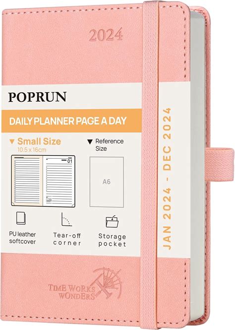 Poprun Agenda Giornaliera Piccola X Cm Daily Planner