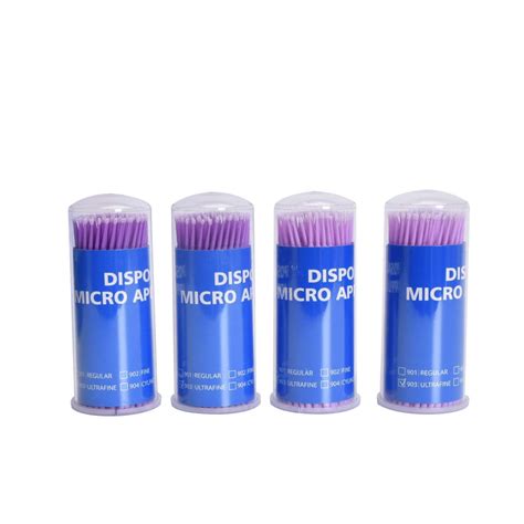 Micro Brushes Disposable Dental Microbrush Applicators Pcs