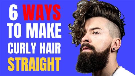 5 Ways To Straighten Curly Hair Natural And No Heat Too Youtube