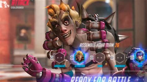 Aquamarine Junkrat Gameplay Overwatch 2 Season 12 Youtube