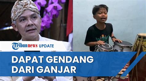 Keinginan Farel Prayoga Terwujud Dapat Gendang Dari Ganjar Pranowo