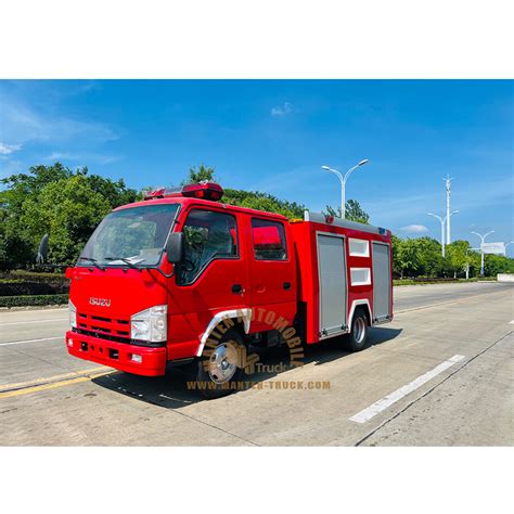 Isuzu Elf Nkr Mini Ton Foam Fire Truck Manten