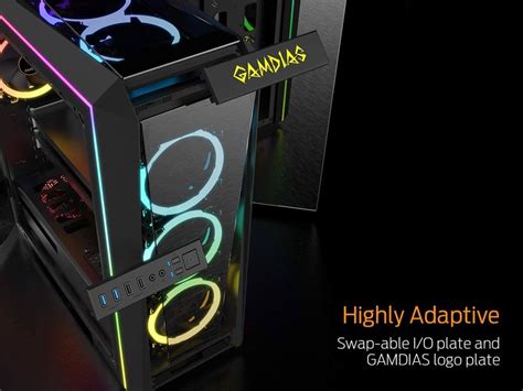 Gamdias Talos P A Rgb Atx Mid Tower Computer Case With Argb Fan Price