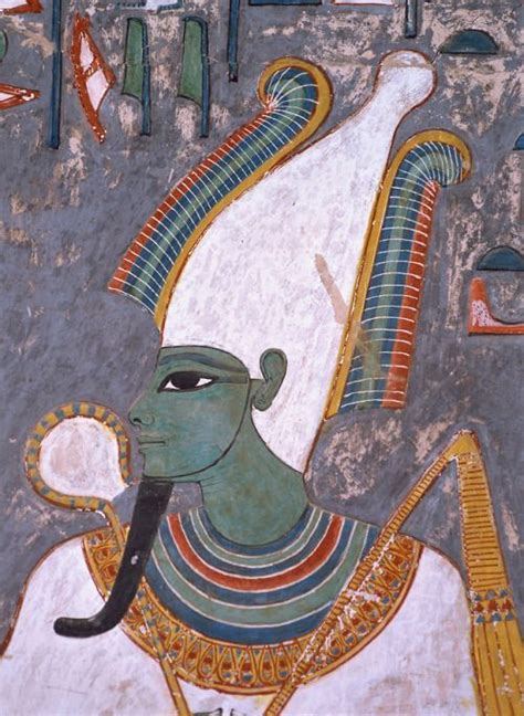 Osiris God Of The Afterlife The Underworld And The Dead Detail Of A