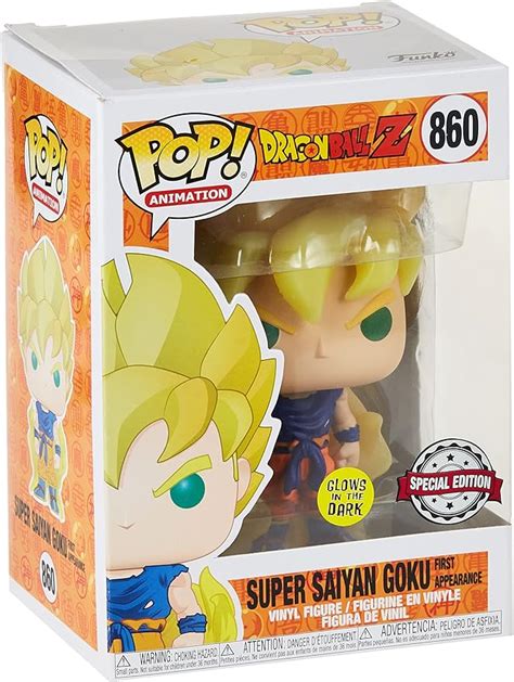 Ripley Funko Pop Dragon Ball Z Glows In The Dark Super Saiyan Goku