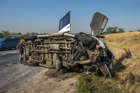 Accidente Deja Heridos En México Tras Volcadura De Autobús