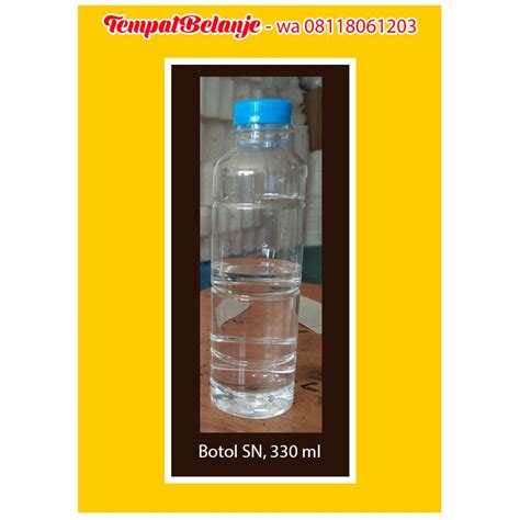 Jual GOSEND 128pcs Botol Plastik SN 330 Ml 330ml Kemasan Plastic Juice