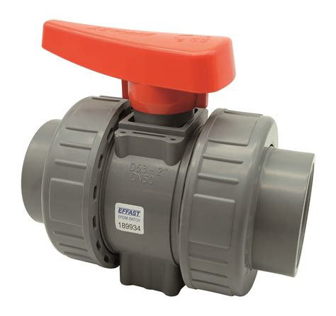 ABS Double Union Ball Valve BK1 EFFAST