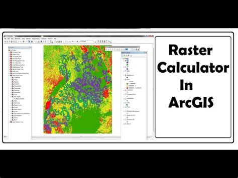 Raster Calculator In Arcgis Youtube