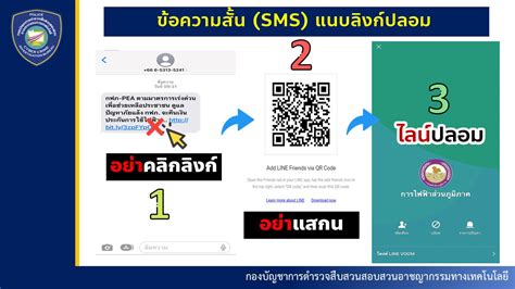 ตำรวจไซเบอร์ เตือนภัย Sms แอบอ้างการไฟฟ้าส่วนภูมิภาคคืนเงินประกันการใช้