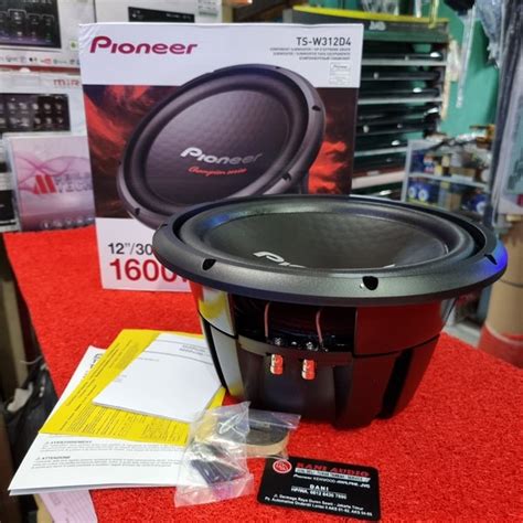 Jual Subwoofer Pioneer Champion Series Ts W D Double Coil Di Lapak