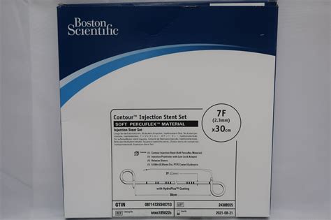 New BOSTON SCIENTIFIC Contour Injection Stent Set Soft Percuflex