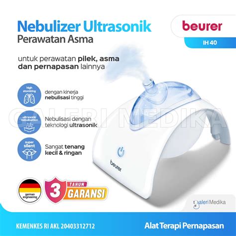 Jual Beurer Nebulizer Ultrasonik Ih Ih Ih Alat Terapi