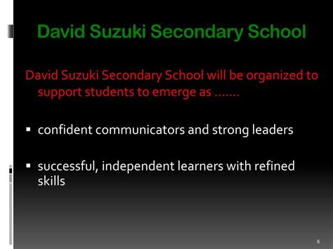 PPT - David Suzuki Secondary School PowerPoint Presentation, free download - ID:2632331