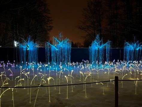 Lumina Park Wrocław Zamek Topacz park iluminacji we Wrocławiu