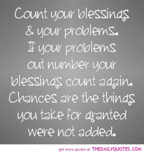 Count Your Blessings Quotes Sayings Quotesgram