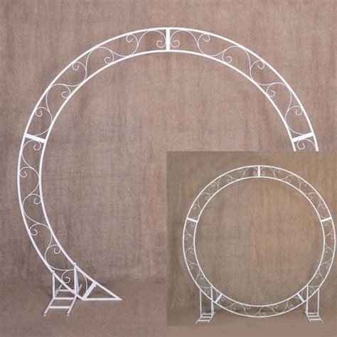 Round Wedding Arch Etsy