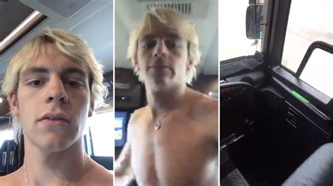 Ross Lynch Gives A Tour Of His Tour Bus Whilst Shirtless Full Video