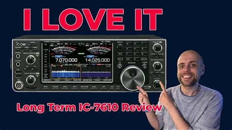 Icom IC 7610 Long Term Review YouTube