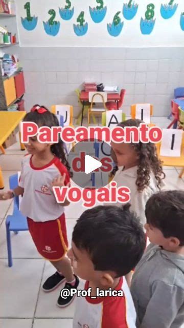 Professora Lari On Instagram Pareamento As Vogais Nessa