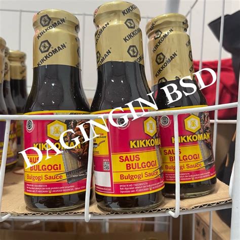 Jual Kikkoman Bulgogi Sauce Saus Bulgogi HALAL 300gr Shopee Indonesia