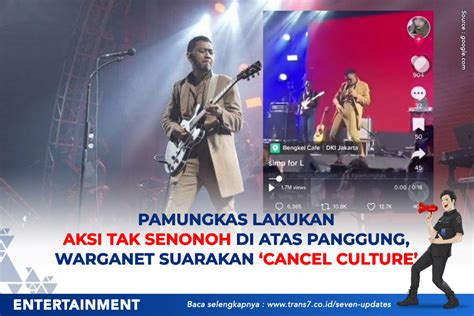 Trans7 Pamungkas Lakukan Aksi Tak Senonoh Di Atas Panggung Warganet