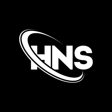 Hns Logo Hns Letter Hns Letter Logo Design Initials Hns Logo Linked