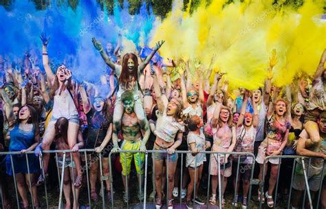 Festival of colors ColorFest – Stock Editorial Photo © palinchak #114780882