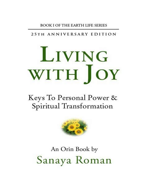 Solution Living With Joy Keys To Personal Power Spiritual