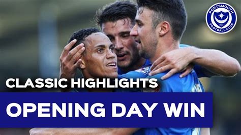 Highlights Portsmouth 3 0 Dagenham And Redbridge YouTube