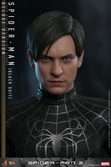 Spider Man 3 Black Suit Spider Man By Hot Toys The Toyark News