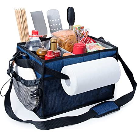 Amazon Hodrant Large Grill Caddy With Lid Bbq And Picnic Bag