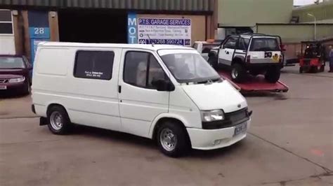 Ford Transit Mk3 V6 28i Loud Exhaust Youtube