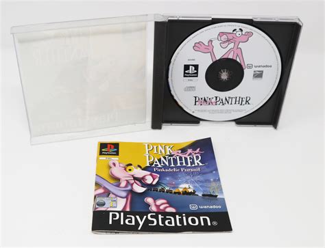 Vintage 2002 Playstation 1 Ps1 Pink Panther Pinkadelic Pursuit Etsy