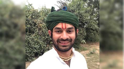 Tej Pratap Yadav Appears In Krishna Avatar In Mathura And Share His