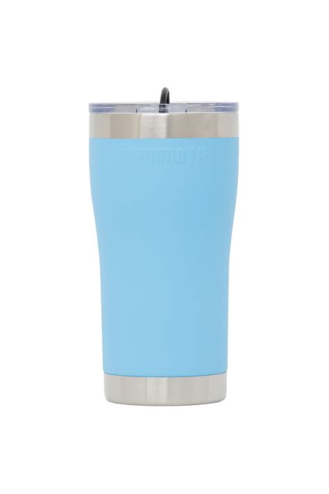 Mammoth 20 Ounce Stainless Steel Insulated Tumbler With Lid Light Blue