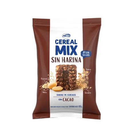 Snacks Galletitas Con Cacao Sin Harina Cereal Mix