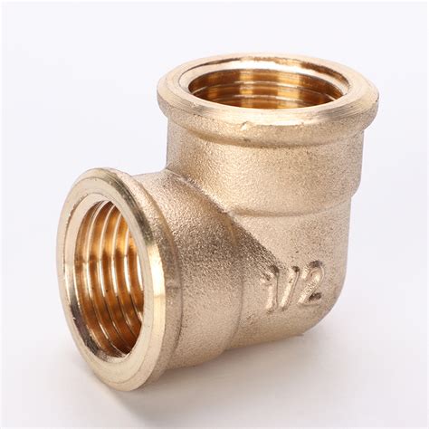 Customized Design High Quality Brass Plumbing Pipe Elbow Fittings Pex