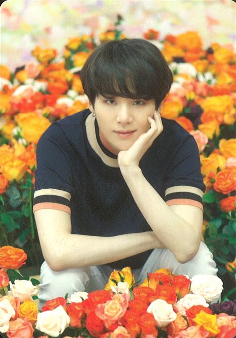 Bts Love Yourself Japan Edition Suga Mini Photo Card