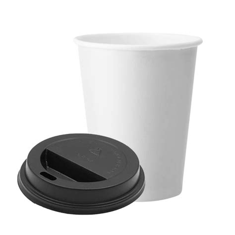 Vaso Polipapel Blanco Oz Cc Con Tapa