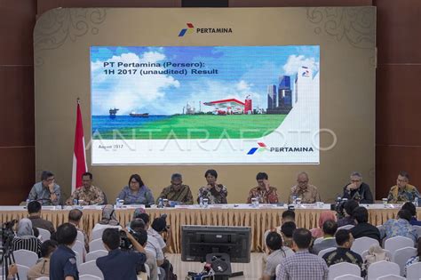 Laporan Kinerja Pertamina Antara Foto