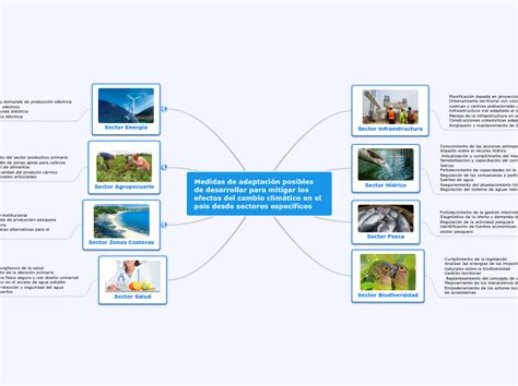 Medidas De Adaptación Posibles De Desarrol Mind Map