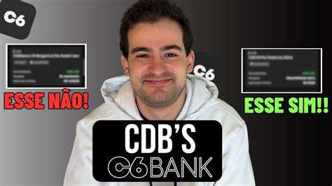 CDB C6 BANK Vale a Pena Quanto Rende Cálculos YouTube