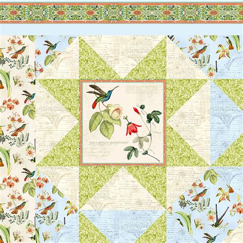 Free Pattern Hummingbirds In Style Equilter Blog